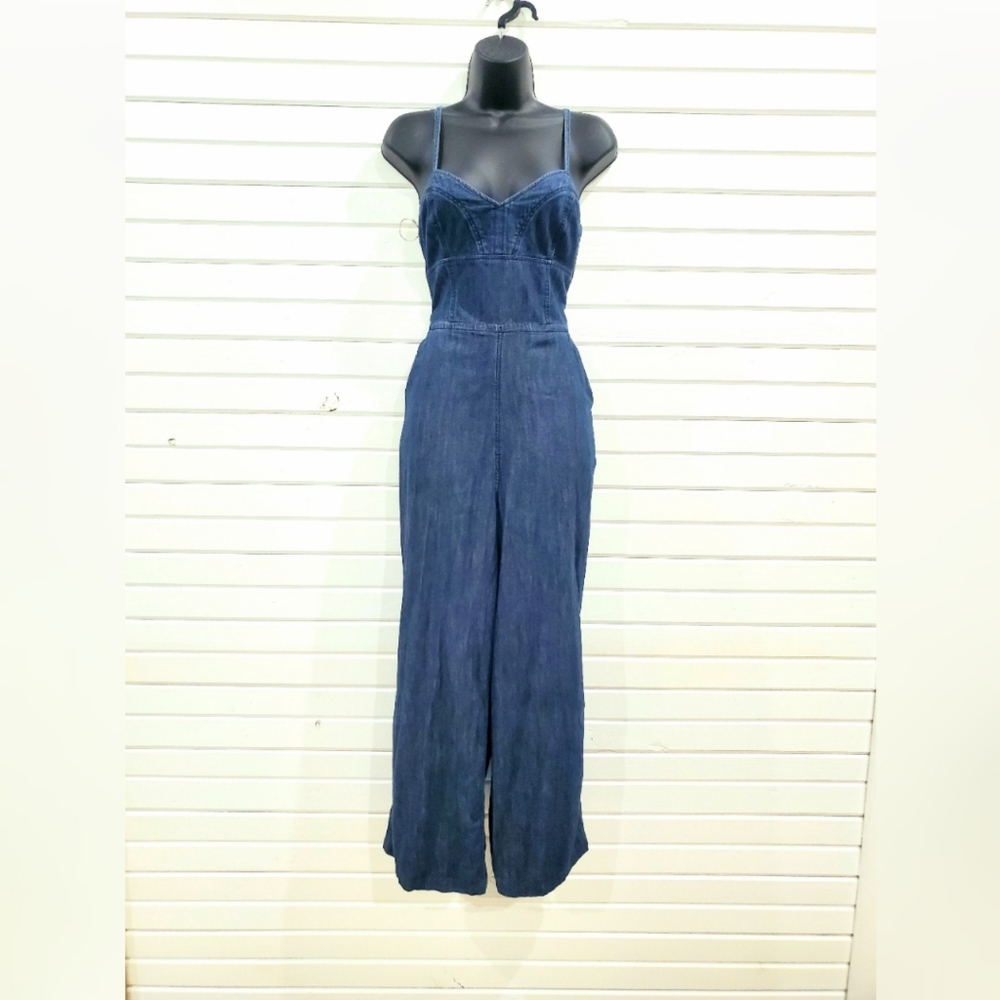Express Denim Jumpsuit